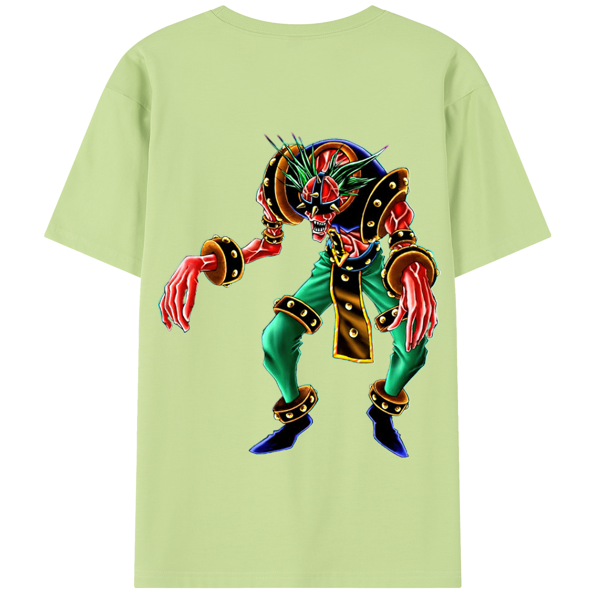 （画像用） 遊☆戯☆王 Yu-Gi-Oh! 綿100％半袖Tシャツ（背面プリント）